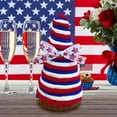 thumbnail image 5 of Bfogop 4th of July Cone Trees Red White Blue Glitter Table Tree Decor Independence Day Cone Ornaments Patriotic Table Centerpiece for Memorial Day Party Veterans Home Shelf Kitchen, 5 of 5