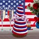 thumbnail image 5 of Decoraciones para el Día de los Caídos, decoraciones para el 4 de julio, decoraciones patrióticas, bandeja de mesa decorativa en forma de cono para el Día de la Independencia, adorno de cono para el D, 5 of 5