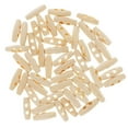 thumbnail image 4 of 50Pcs DIY Wooden Toggle Buttons for Kids Children Clothes , 30x10mm, 4 of 8