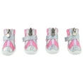 thumbnail image 2 of 4 Pcs Dogs Paws Booties, Breathable Dog Booties Paw Protector Pet Dog Shoes with Non Slip Sole Comfortable Ventilation Cat Paw Protective Cover for Hot Pavement, 2 of 8