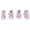 Pink, variant on BIMZUC 4pcs Dog Booties Summer Stylish Lightweight Breathable Mesh Slip Resistant Sole Puppy Paw Protector for Hot Pavement, Pet Apparel Accessories, Size M, Pink