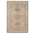 thumbnail image 2 of Hand-Tufted Tribal – Inspired Wool Area Rug | 100% New Zealand Wool | Modern Carpet for Living Room, Bedroom & Home Decor (Cream_4X6), 2 of 6