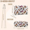 thumbnail image 4 of FORMRS Women Crossbody Purse with Chain Strap Vegan Leather Shoulder Handbag, Rainbow Stars Pattern, 4 of 7