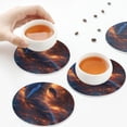 thumbnail image 5 of Kdxio Cool Dolphin Funny Coasters,4 Pcs Leather Coasters,Housewarming Gifts,Protect Furniture from Water Marks Scratch and Damage, 5 of 6