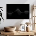 thumbnail image 3 of Elephant Stock Sound Wave Wall Art - Horizontal Canvas Wall Art - Hallway Wall Decor - Music Canvas - Black And Gray Decor - 24" x 16", 3 of 8