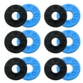 10 12 20 30 Pcs Rubber Guitar Strap Locks for Acoustic Electric Guitar