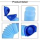 thumbnail image 4 of 2 Pieces Portable Emergency Urinal Male and Female Retractable Urinals Adult Urine Bottle, 4 of 4