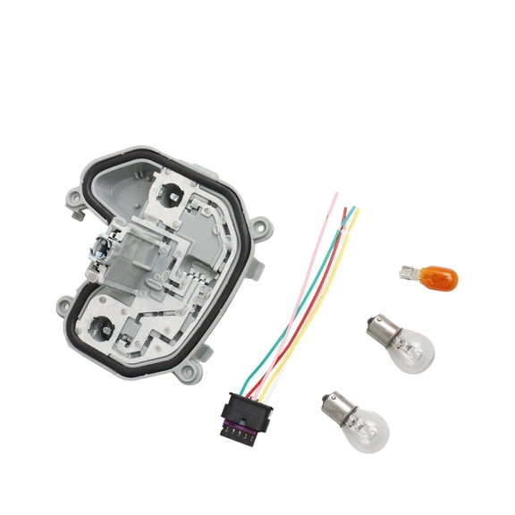 Left Rear Tail Light Bracket & Plug Pigtail Bulb for 15-22 Jeep Renegade