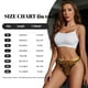 thumbnail image 5 of Balery Sunset Sunflower Cow A Tangas de Algodón para Mujer con Estampado – Ropa Interior Sexy, Transpirable, G-string-Medium, 5 of 6