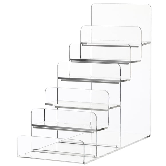 1 PC Rack de almacenamiento acrílico Rack de almacenamiento Multi capas estantes de gafas
