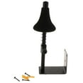 thumbnail image 1 of s mejores trompetas de hierro, pantal de almacenamiento, soporte de montaje en pared, estante para escue en casa Yuyangstore Soporte de trompeta de montaje en pared, 1 of 8