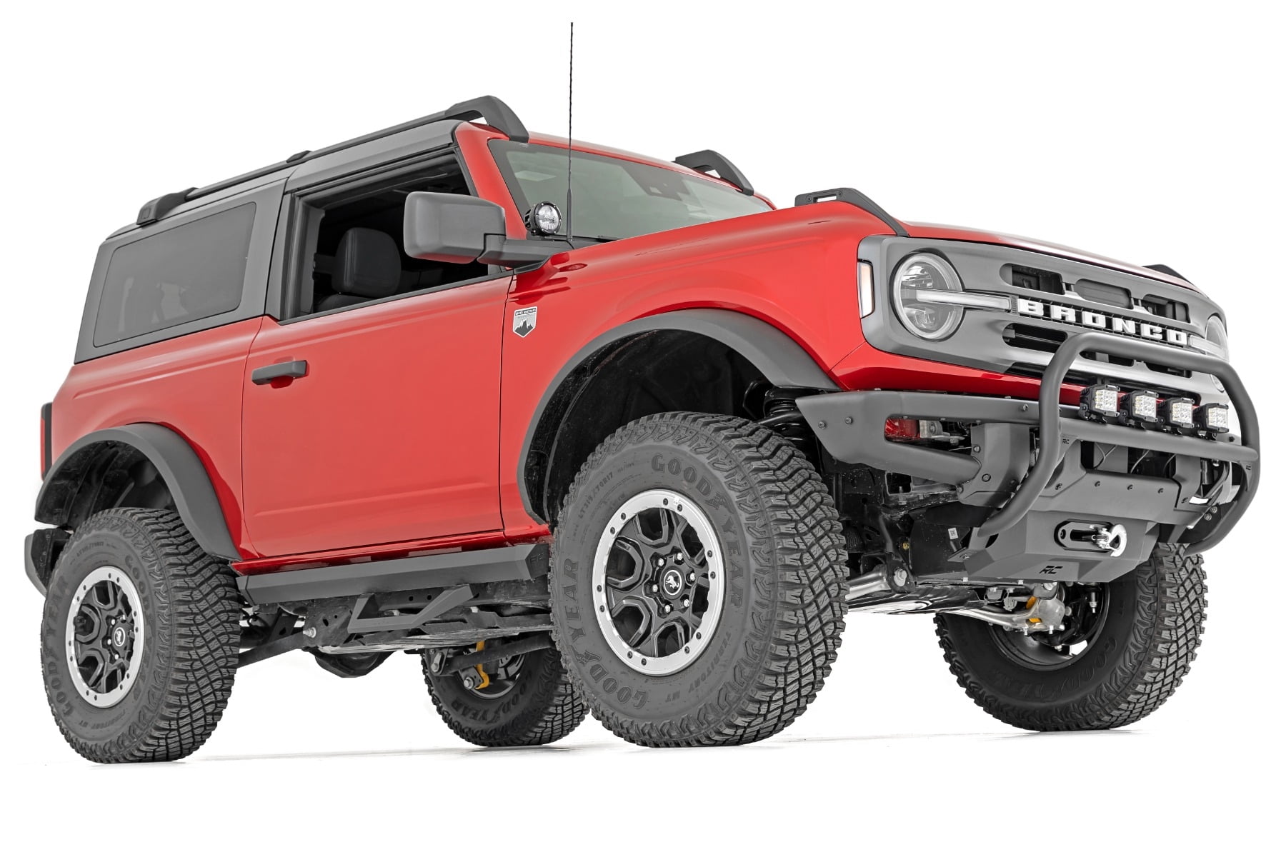 Rough Country 2.5" Lift Kit for 2021-2026 Ford Bronco 4WD | Sasquatch - 51071
