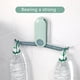 thumbnail image 4 of Colgador de ropa organizador Kearding montaje en pared ahorro de espacio estante de Almacenamiento extraíble baño Azul, 4 of 6