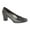 Black, variant on Boulevard Womens PU Leather Plain Court Shoe (2.2in Heel)