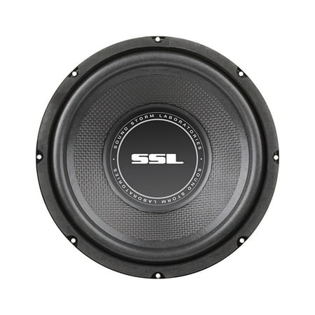 SOUNDSTORM SS8 8" 400W Car Subwoofer Power Sub Audio Woofer Stereo Device, Black