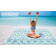 thumbnail image 4 of Alfombra de playa Blanket HIHOHO, impermeable y resistente a la arena, 201 x 211 cm, 4 of 5