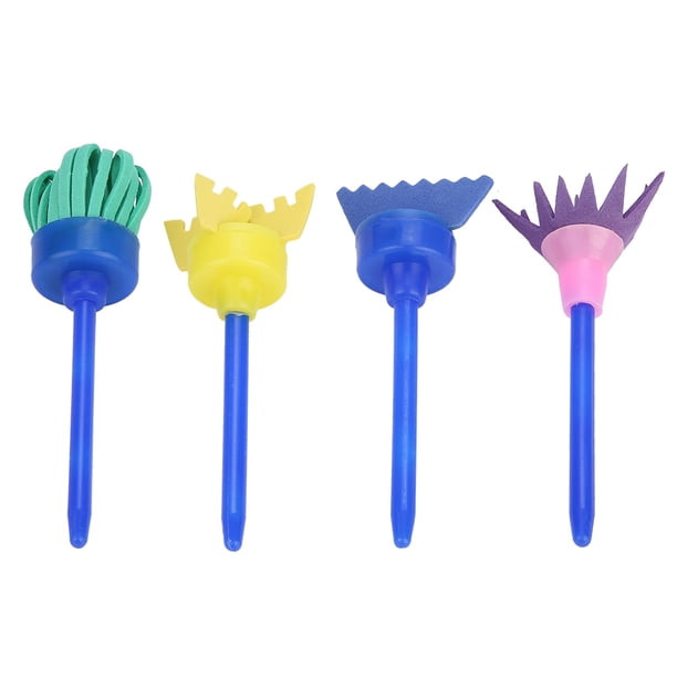 29Pcs Paint Kits Kids Early Learning Brush Set Foam Sponge Brushes Kids Drawing