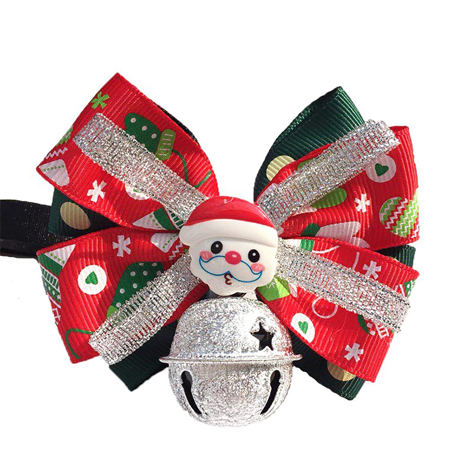 Christmas dog bowtie pet accessories Tiny Snowman bow tie dog accessories Xmas bOwtie dog collar bow ties pet bow tie