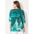 thumbnail image 2 of Catherines Women's Plus Size 3/4 Sleeve Seasonal Tee, 2 of 2