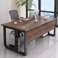 thumbnail image 4 of Storage Monitor Office Desks Writing Corner Executive Workbench Filing Office Desks Drawers Scrivania Angolare Furniture HDH My Lux Decor Round, 4 of 9
