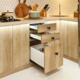 thumbnail image 3 of FUTUREORYY 8 Pcs Bouton de Porte en Alliage d'Aluminium Accessoire de Mobilier Facile à Installer pour Garde-Robe, 3 of 5