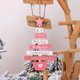 thumbnail image 3 of Ocho decoraciones colgantes de madera para árbol de Navidad, letra creativa de madera colorida, colgante para árbol de Navidad, 17,5*13*0,5 cm, 3 of 5