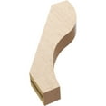 thumbnail image 6 of Ekena Millwork 3"W x 18"D x 24"H Geneva Rough Cedar Woodgrain TimberThane Knee Brace, Primed, 6 of 6