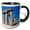 Black/White, variant on 3drose, Greece, Corinth. Ruins of Temple of Apollo., 11oz Mug
