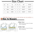 thumbnail image 3 of JIUKE Deep V Neck Sport Bras for Women Cirsscross Back Yoga Bras Low Support Wireless Workout Bras Size S, 3 of 3
