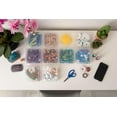 thumbnail image 4 of Small Plastic Hobby Art Craft Supply Organizer Storage Box with SnapTight Closure Latch Art Satchel Storage Case for Ribbons Beads Sticker Yarn and Ornaments Stackable Cl, 4 of 8