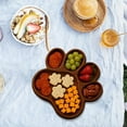 thumbnail image 6 of JingChun Paw Shaped Wood Cutting Board, Wooden Bread Board Cheese Serving Platter Serving Charcuterie Board for Meat Cheese and Vegetables, 6 of 6