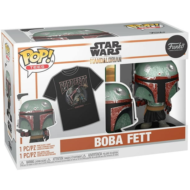 POP & TEE: SW- Boba Fett- M Funko