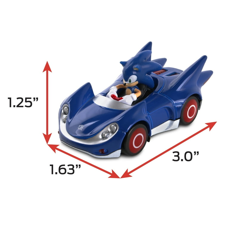Sonic & Sega All-Stars Racing ミニカー　ラジコン Sonic & Sega All-Stars Racing RC Vehicle Toy: 1:28 Scale