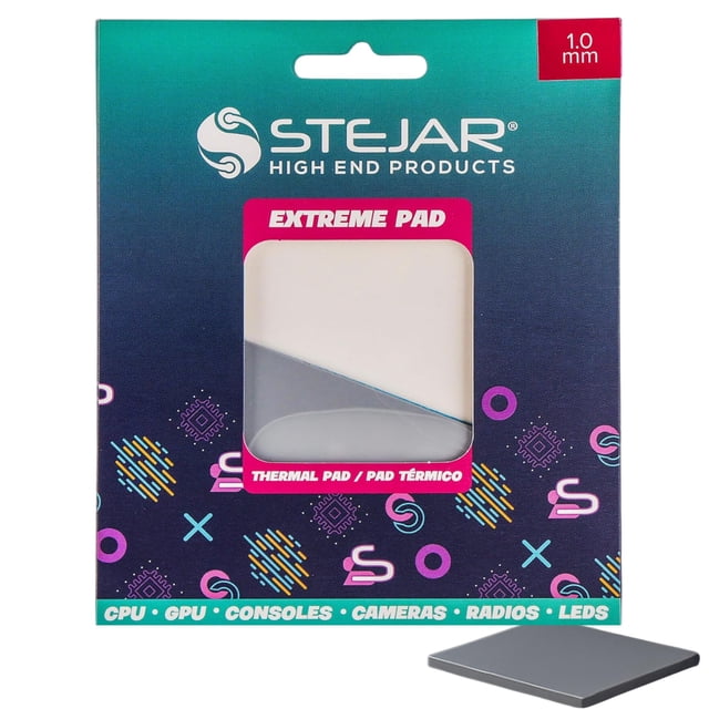 Almohadilla Térmica Stejar 95 x 45 x 1 mm 12.8 W/mK para CPU, GPU, PS5
