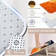 thumbnail image 4 of 4 Pcs Bathroom Sets with Shower Curtain and Rugs, Farm Tractor Cow Chicken, Bathroom Decor Pig Bull Turkey Sunflower Shower Curtain Sets for Bathroom Decor, 4 of 4