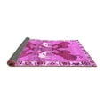 thumbnail image 2 of Ahgly Company Indoor Square Persian Purple Traditional Area Rugs, 7' Square, 2 of 4