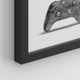 thumbnail image 5 of PixonSign Framed Wall Art Gamepad & Books Realism Posters, Set of 4 Vintage Nostalgic Video Game Controller & Audio Tape Canvas Prints, Retro Prints Wall Décor for Home - 12"x16" Black, 5 of 5