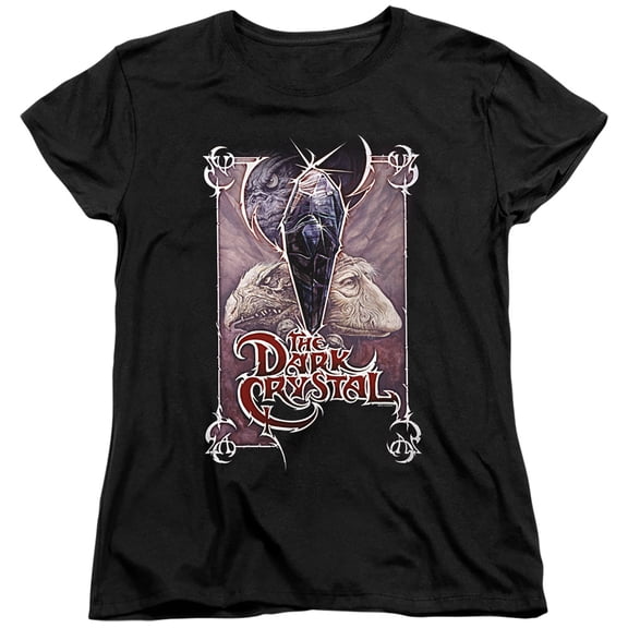 Dark Crystal/Wicked Poster S/S Women'S T-Shirt Black