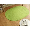 thumbnail image 1 of Better Trends BRSSR4266LI Sun Splash Braided Rug, Lime - 42 in., 1 of 2