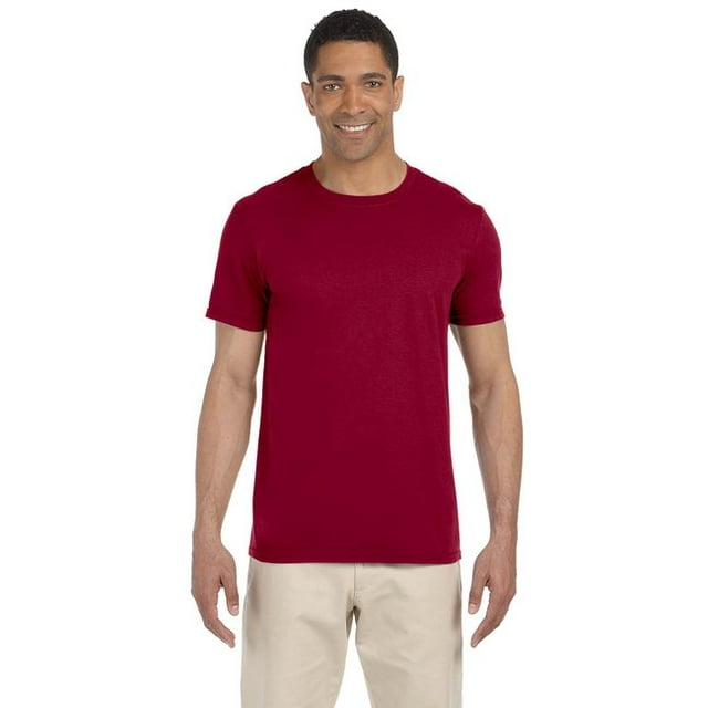 Gildan T-Shirt Softstyle® pour Adulte, Rouge Cardinal - 4TG
