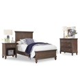 thumbnail image 1 of Homestyles 5503-4021 Marie Lit Double avec Table de Chevet et Poitrine&44; Brun, 1 of 1