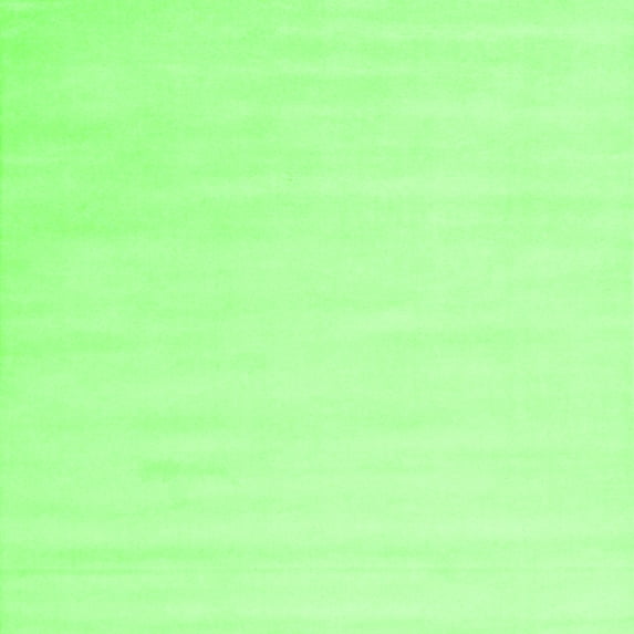 Ahgly Company Indoor Square Solid Green Modern Area Rugs, 5' Square