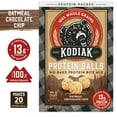thumbnail image 4 of (3 pack) Kodiak Protein-Packed Oatmeal Chocolate Chip No-Bake Protein Ball Mix, 12.7 oz Box, 4 of 12