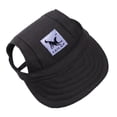thumbnail image 3 of TAILUP Small Pet Summer Canvas Cap Dog Baseball Visor Hat Puppy, 3 of 3