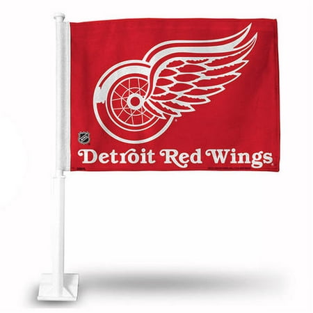 NHL Detroit Red Wings Car Flag