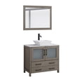 thumbnail image 5 of Vanity Art 36" Single Sink Freestanding Bathroom Vanity Set with Engineered Marble Top and Mirror, 5 of 10