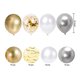 thumbnail image 4 of IDEANATEGRATE 50Ud Globos De Metálicos De Látex Para Decorar Bodas Y Eventos, 4 of 8
