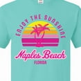 thumbnail image 4 of Inktastic Summer Enjoy the Sunshine Naples Beach Florida in Pink T-Shirt, 4 of 5