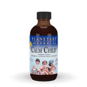 Planetary Herbals Calm Child for Kids, Herbal Syrup Supports Calm Focused Attention, with Chamomile Flower, 4 Fluid Oz