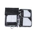 thumbnail image 4 of 4pcs/set Compression Packing Cubes Expandable Storage Travel Luggage Bags Organizer, 4 of 5